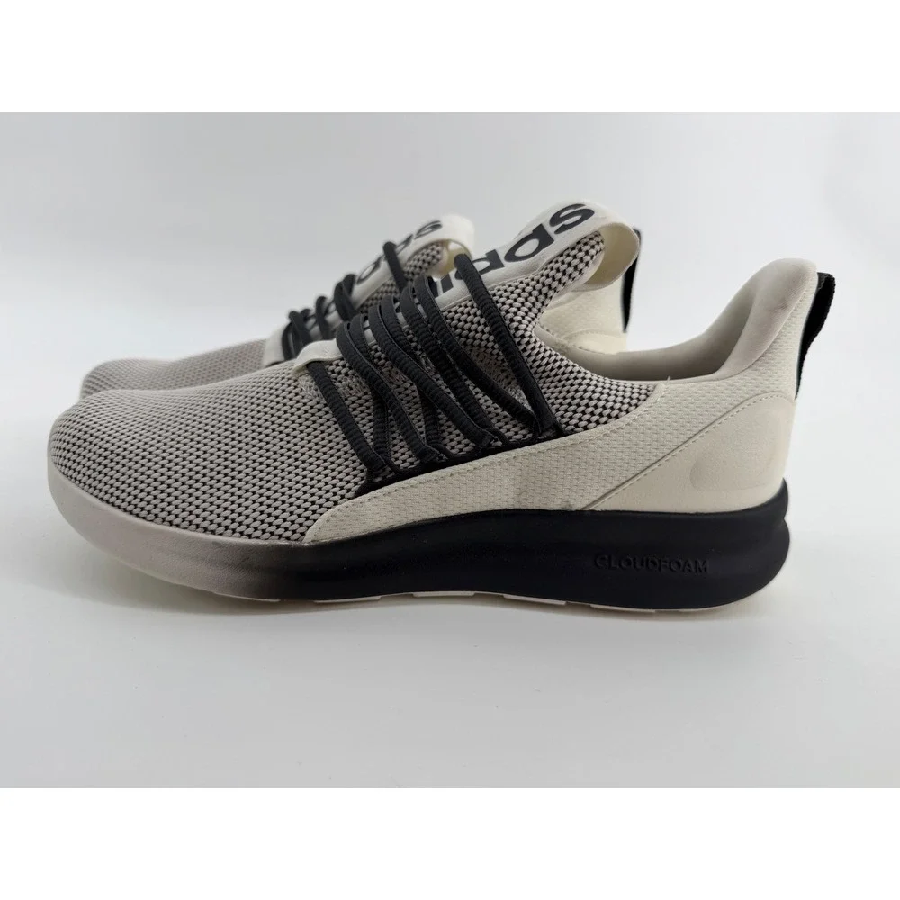 Adidas Lite Racer Adapt 5.0 Mens Running Shoes Wonder White Black IE6335 Size 10